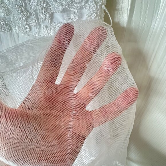 American Girl Celebration Dress for Girls Flower Girl Wedding Party Size 10 - Picture 4 of 13